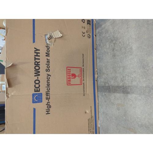 ECO-WORTHY 2pcs 100 Watt Solar Panels Monocrystalline Solar Panel for 12V/24V Battery RV Marine Boat and Other Off-Grid Applications, 2-Pack 100W