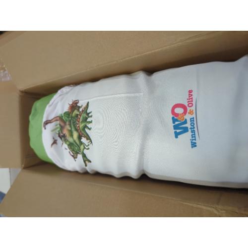 W&O Dinosaur Discovery Teepee with Roar Button, LED Lights & Plush Mat - The Most Stable Teepee - Never Collapses with Rowdy Playtime