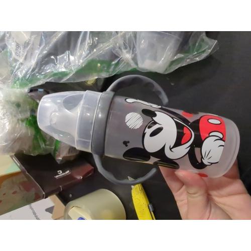 NUK Mickey Mouse Large Learner Cup 10oz 2pk – BPA Free, Spill Proof Sippy Cup