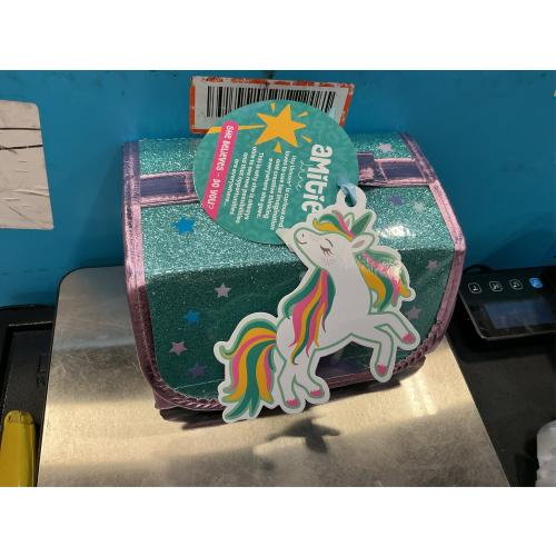 AmitiÃ Lane Fruit Scented Markers Set with Unicorn Pencil Case - Perfect Unicorn Gifts for Girls or for Art and Craft Colouring