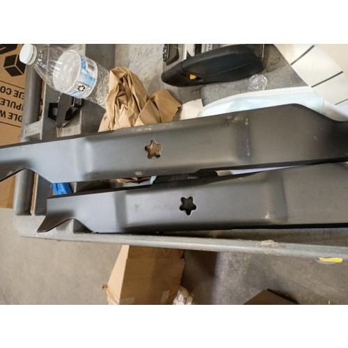 532405380 Medium Lift Lawn Mower Blades for 33266 403107 405380 532403107 PP21011 Compatible with Husqvar na YTH22V46 Z246 YT46LS YTH20K46 YTH21K46 YTH22K46 YTA22V46 46 Deck Lawn Mower