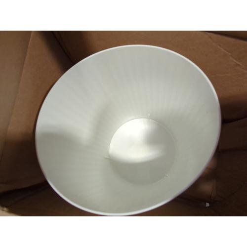 Soddeph 2.5 Gallon Trash Can, Plastic Wastebasket Garbage Trash Bin,Waste Trash Bin,Round Container Bin for Office,Home,Bathroom,Kitchen(White 1 Pack)