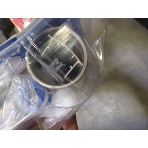 DANCO Decorative Bathtub Faucet Spout with Pull Up Diverter | 6 Inch Length | Brushed Nickel Finish (10316)