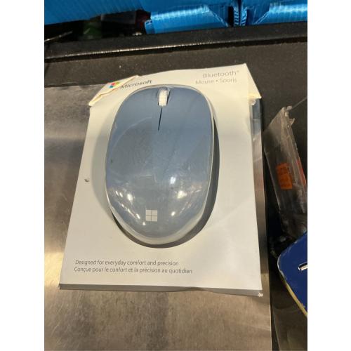 Microsoft Bluetooth Mouse Pastel Blue - Wireless - Bluetooth - 2.40 GHz - 1000 dpi - Scroll Wheel - 4 Button(s)