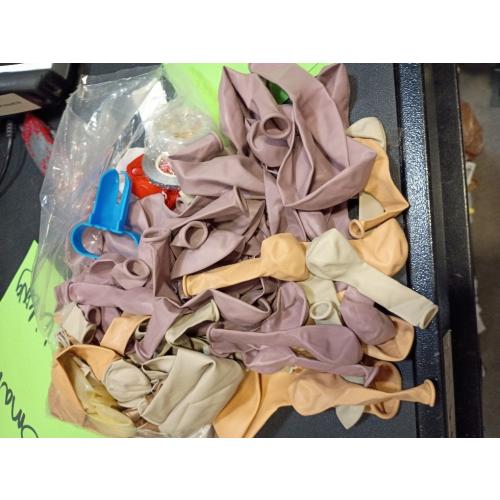Dusty Pink Balloons 60 Pack, Metallic Latex Balloons 12 Inch with Ribbons for Birthday Party, Wedding & Graduation | Includes White, Nude, Pink & Gold Balloon Variety