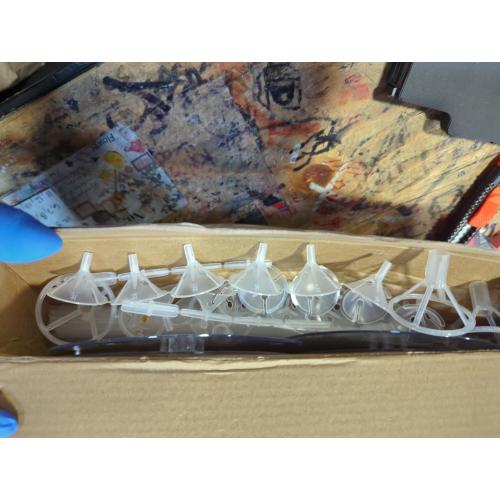 32 Sets Large Balloon Sticks with Big Cups, 15in Thickened Long Clear Bobo Balloon Holders for Anniversary Birthday Graduation Wedding Party Decorations