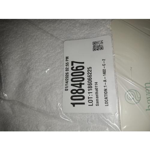 Haven Turkish Cotton Bath Towel in Bright White