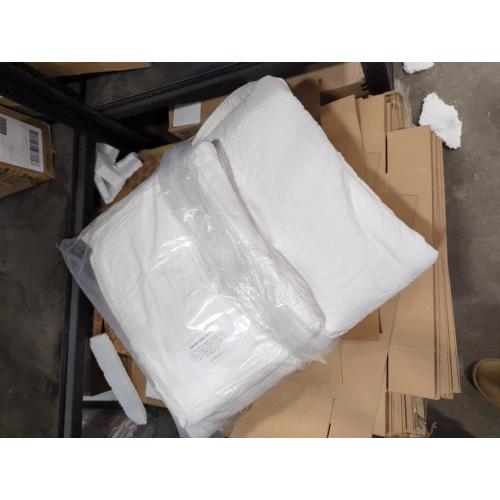 EVERGRACE 100% Cotton Paisley Quilt Set, Oversized King 3 Piece Set – Prewashed Lightweight Bedspread with 2 Shams, Soft & Breathable Matelasse Coverlet for All-Season Comfort, Bright White