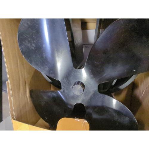 VODA Wood Stove Fan Heat Powered Fireplace Fan No Electric, Heat Activated Thermal Fan for Wood Burning/Pellet Stove/Log Burner, Fireplace Accessories