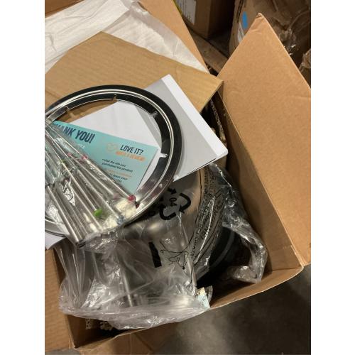 8 Stick Stainless Steel Fondue Pot