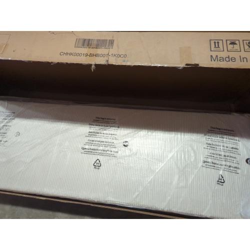 Dunwoody Upholstered Wingback King Size Platform Bed,Cream