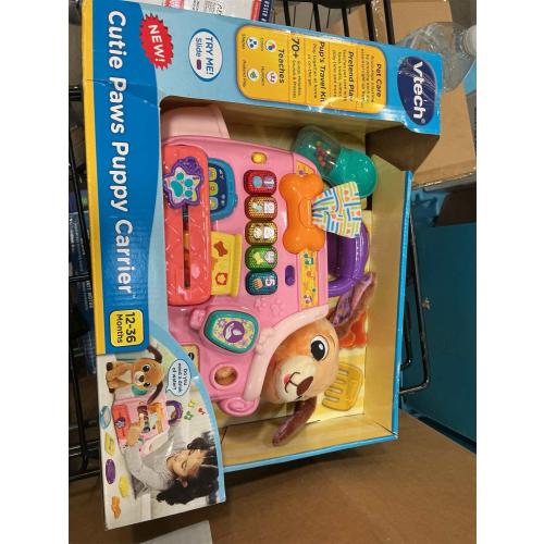 VTech Cutie Paws Puppy Carrier, Pink