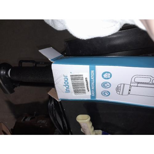 Retractable Baby Gates with Rods, Extends up to 60” Wide, Tall Retractable Dog Gate for Doorways Prevent Crawling Through Mesh Pet Gate Indoor Outdoor, Black