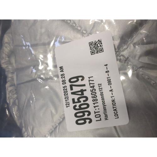 Indoor Window Air Conditioner Cover, Silver, Quilted Insulated Waterproof, Double-Layer Cotton Padding, Windproof Design (L-23.2*14.5*3in)