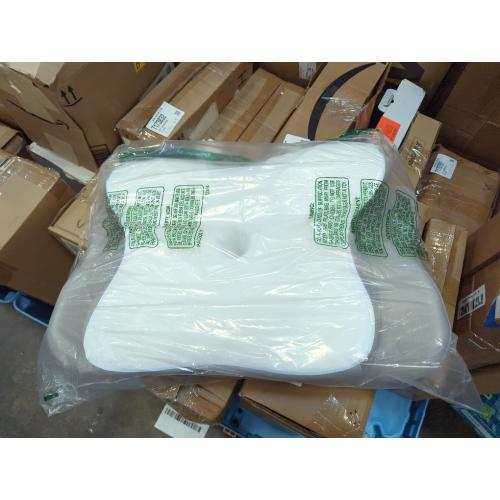 Memory Foam Pillows, Odorless Ergonomic Cervical Neck Pillow, Adjustable Memory Foam Neck Pillows with Breathable Pillowcase, Contoured Support Pillows for Side Back Stomach Sleepers White