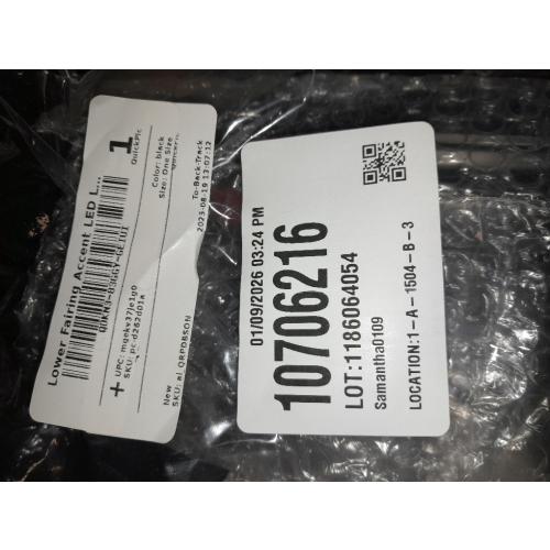 LED Lower Fairing Accent Lights Running Turn Signal Lamps Fit For Harley Touring Electra Street Road Glide Tri Glide 2006–2013 Black