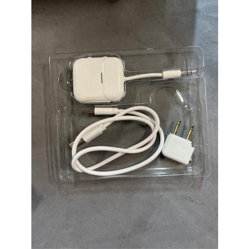 Nulaxy Air in-Flight Bluetooth Wireless Audio Transmitter Receiver for up to 2 AirPods & Wireless Headphones, Bluetooth Adapter for All 3.5mm Jacks on Airplanes, Gym Equipment, TVs & Gaming Consoles