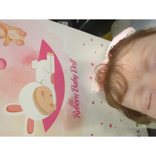 13 Inch Pascale Baby Girl Full Body Soft Silicone Reborn Baby Doll, Not Vinyl Dolls, Life Like Reborn Dolls with Hand Rooted Hair