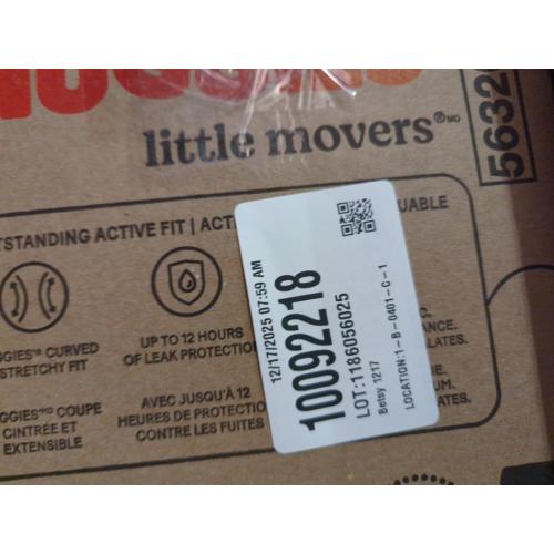 Huggies Size 7 Diapers, Little Movers Baby Diapers, Size 7 (41  lbs), 88 Count (2 Packs of 44), Packaging May Vary