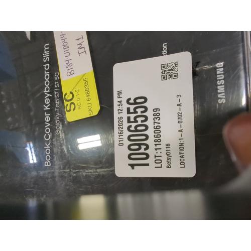 Samsung Galaxy Tab S10 FE  Book Cover Keyboard Slim – AI Key for Galaxy Tab S10 FE , Detachable Platform, PC-Like Experience, Wireless Keyboard Sharing, Black