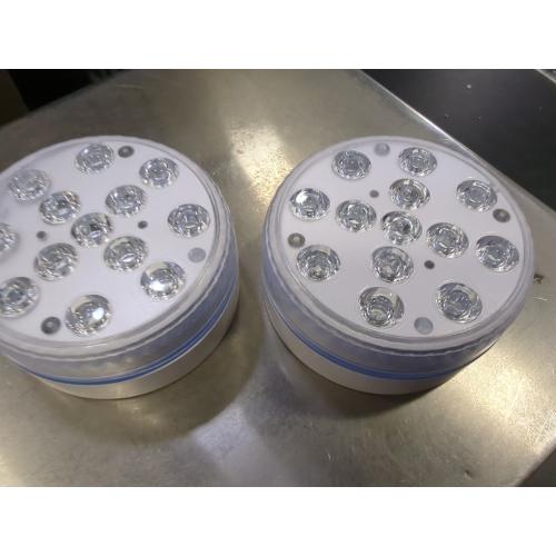 Submersible LED Lights with Remote Underwater Pool Light IP68 Magnet 13 LED Bright Lamp RGB for Pond/Pool/Aquarium