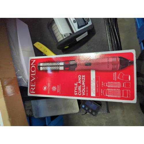 Revlon RV440CN5 1 in. and 1-1/2 in. 1200-Watt Shine Enhancing Hot Air Kit (Retail: $19.00)