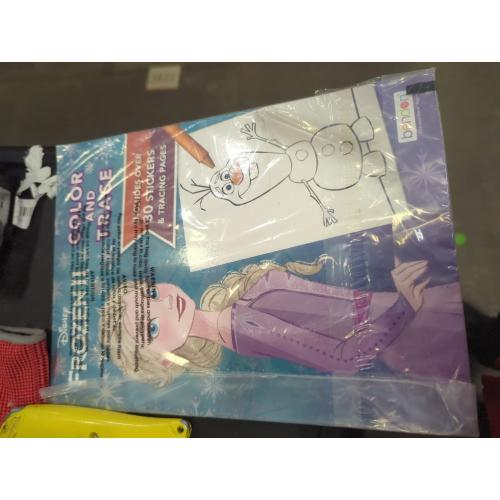 Disney Frozen 2 Elsa and Olaf 48-Page Color and Trace Activity Book, Bendon 46038