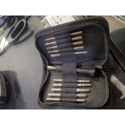 Qiilu 10PCS Carburetor Adjustment Screwdriver Tool Kit, Carburetor Adjuster Tool for 2 Stroke Small Engines Wire Trimmer Chain Saw Leaf Blower