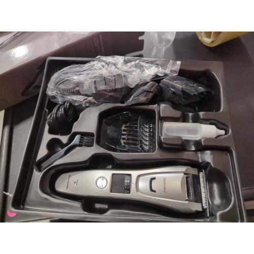 Panasonic Men's All-in-One Rechargeable Facial Beard Trimmer and Total Body Hair Groomer - ES-GB80-S