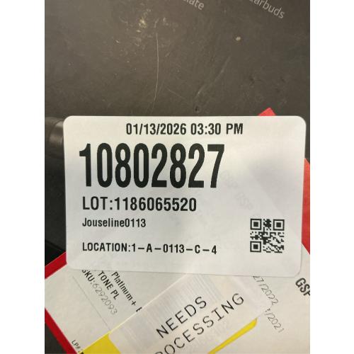 LG - TONE PLATINUM  Bluetooth Headset - Black