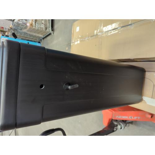 11x11x38 Square Brine Tank for Water Softener with Brine Safety Float Included (Black)