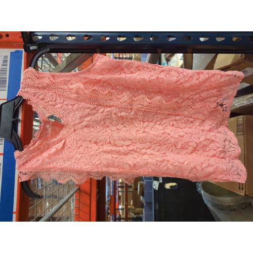 Size S Melliflo Womens Guipure Lace Crochet V Neck Tank Top 2024 New Fshion Casual Summer Tops