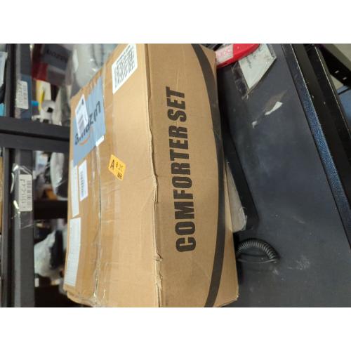 Sanracie Cotton Comforter King Size,Solid Color Bedding Comforter Set Linen Feel Textured 3 Pieces(1 Wheat Bed Comforter   2 Pillowcases) Soft Lightweight Neutral King Bedding All Season