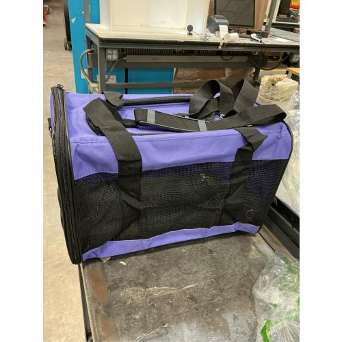 Pet Carrier for Small Medium Cats Dogs Puppies up to 15 Lbs, Airline Approved Small Dog Carrier Soft Sided, Collapsible Travel Puppy Carrier - Purple