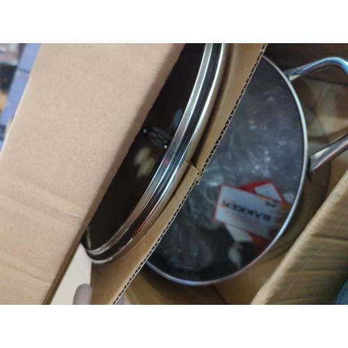 Bakken-Swiss Deluxe 20-Quart Stainless Steel Stockpot w/Tempered Glass See-Through Lid - Simmering Delicious Soups Stews & Induction Cooking - Exceptional Heat Distribution - Heavy-Duty & Food-Grade - Silver - 12