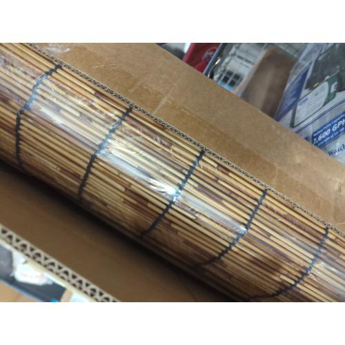 Natural Reed Fencing,4FT X 16.4FT Reed Screen Balcony Reed Fence Bamboo Screen Fencing for Outdoor Backyard Patio（Brown）