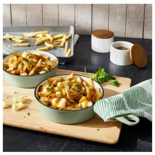 Nordic Ware Natural Aluminum Commercial Cake Pan with Lid, Rectangle Pan with Lid Silver, 9 x 13        6 Enameled Cast Iron Skillet Light Gray - Figmint™: Even-Heating, Oven-Safe, Hand Wash, Non-Induction Compatible Sage Green (item chipped)