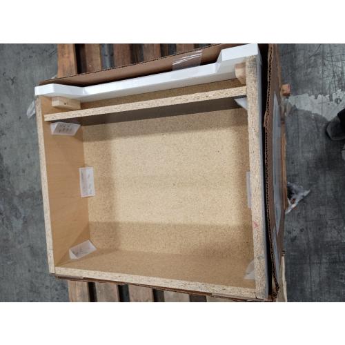 Style Selections Kirkman 18-in White Single Sink Bathroom Vanity with White Cultured Marble Top