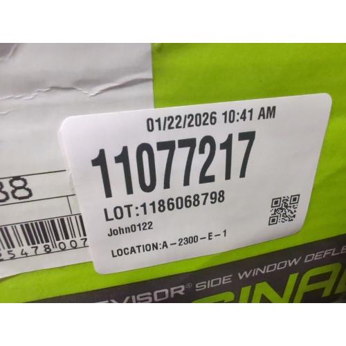 4 Pcs  Large Rain Guards Window Visors for 2022-2026 Toyota Tundra CrewMax Cab Outside-Mount Wind Vent Deflector Truck Accessories Dark Smoke 4-Piece Set with Thicker