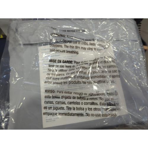 Nestwell Pima Cotton Sateen 500-Thread-Count Full Sheet Set in Harbor Mist