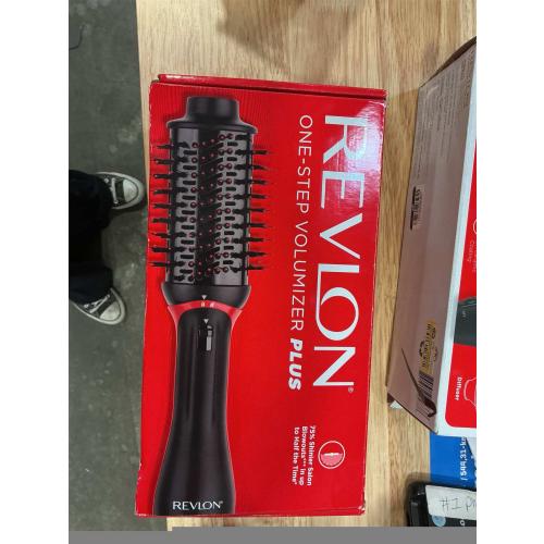 REVLON One Step Volumizer PLUS Hair Dryer and Styler - More Volume, Less Damage, and More Styling Control for Easy and Fast Salon-Style Blowouts, Plus Travel Friendly (Black)