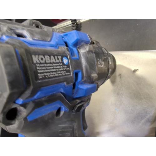 Kobalt 24-Volt 4.0 Max 1/2-In Brushless Cordless Drill Charger Battery Included