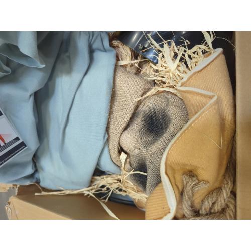 Halloween Decorations- 4Ft Scary Sitting Scarecrow with Spooky Sound Glowing Eyes, Animatronic Scary Props Decor for Home Party Indoor Porch Yard Decoration