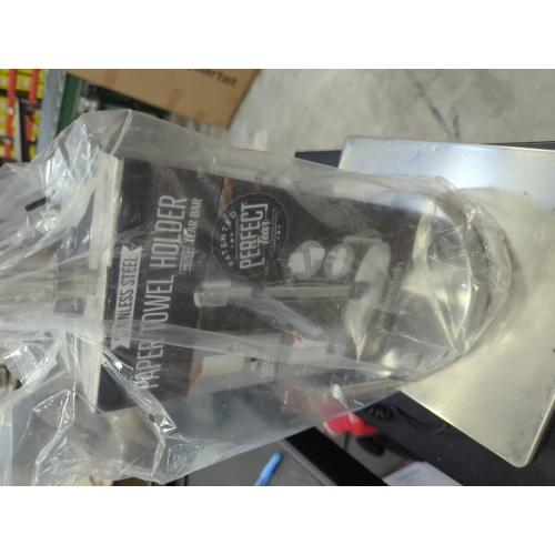 Kamenstein Perfect Tear Paper Towel Holder, 13-Inch, Silver