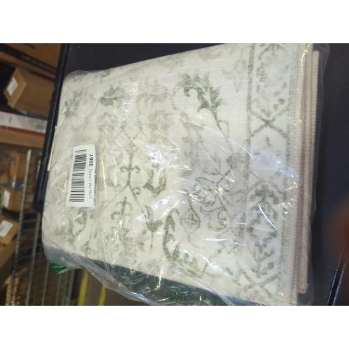 Green Area Rugs 8x10 Rugs for Living Room, Traditional Washable Rugs for Bedroom Distressed Large Area Rug Living Room Rug Non Slip Rug Carpet for Dining Nursery