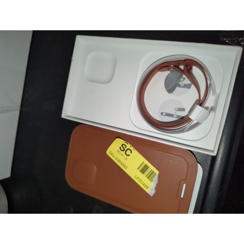 Apple iPhone 12 mini Leather Sleeve with MagSafe - Saddle Brown