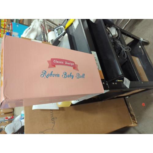 Reborn Baby Dolls - 18 Inch Realistic Newborn Doll with Sound Sensor - Real Life Lifelike Toddler Doll - Life Like Doll Set Toys for Age 3 4 5 6 7 8 9 10 Year Old Girls Kids Birthday