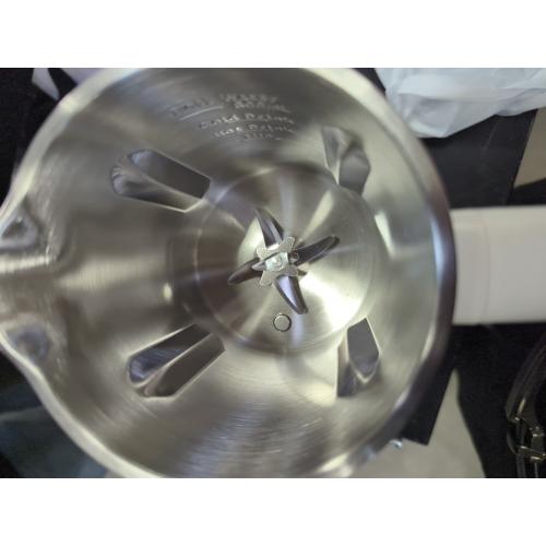 Nut Milk Maker Machine 20oz – Upgraded 10-Blade Almond, Soy & Oat Milk Maker, Plant-Based Dairy-Free Beverage Maker with Auto-Clean, Timer, Keep Warm, Boil & Cold Drink Functions – White