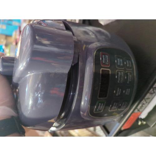 Bear Rice Cooker 3 Cups (Uncooked) Fast Electric Pressure Cooker, Portable Multi Cooker with 10 Menu