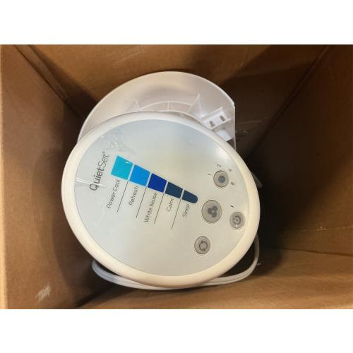 Honeywell QuietSet Whole Room Oscillating Tower Fan with Remote, White, HYF260